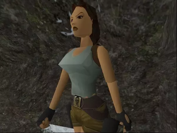 Lara Croft from Tomb Raider game