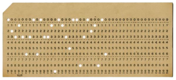 Punch card